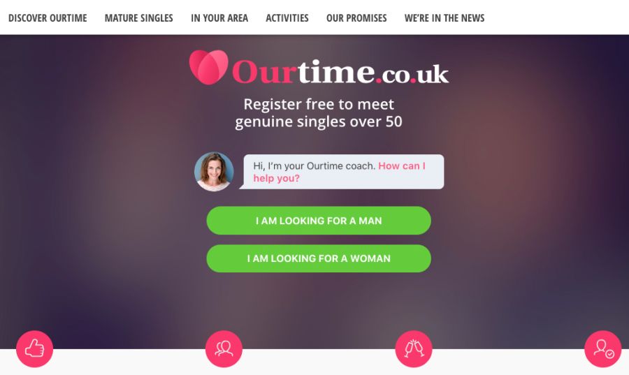 ourtime interface