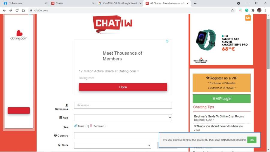 Chatiw login