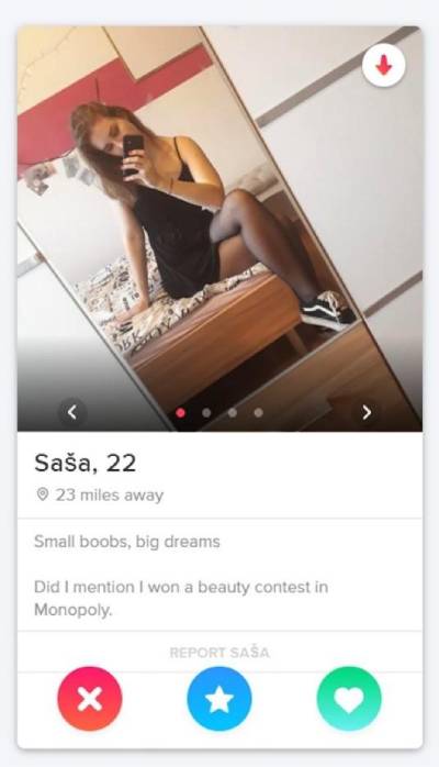 Tinder profile